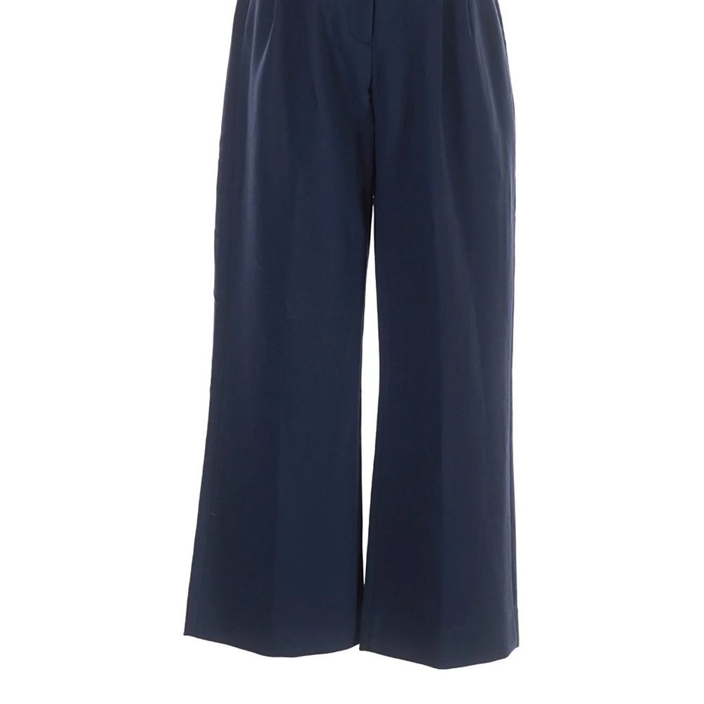 Abercrombie & Fitch Dark Blue Wide-Leg Pants